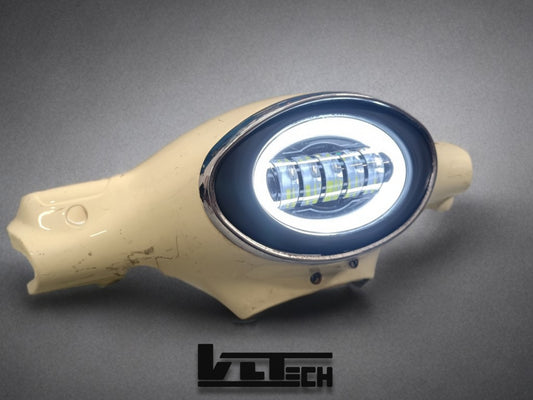 Faro led et2/et4/liberty 50/125 OVALE