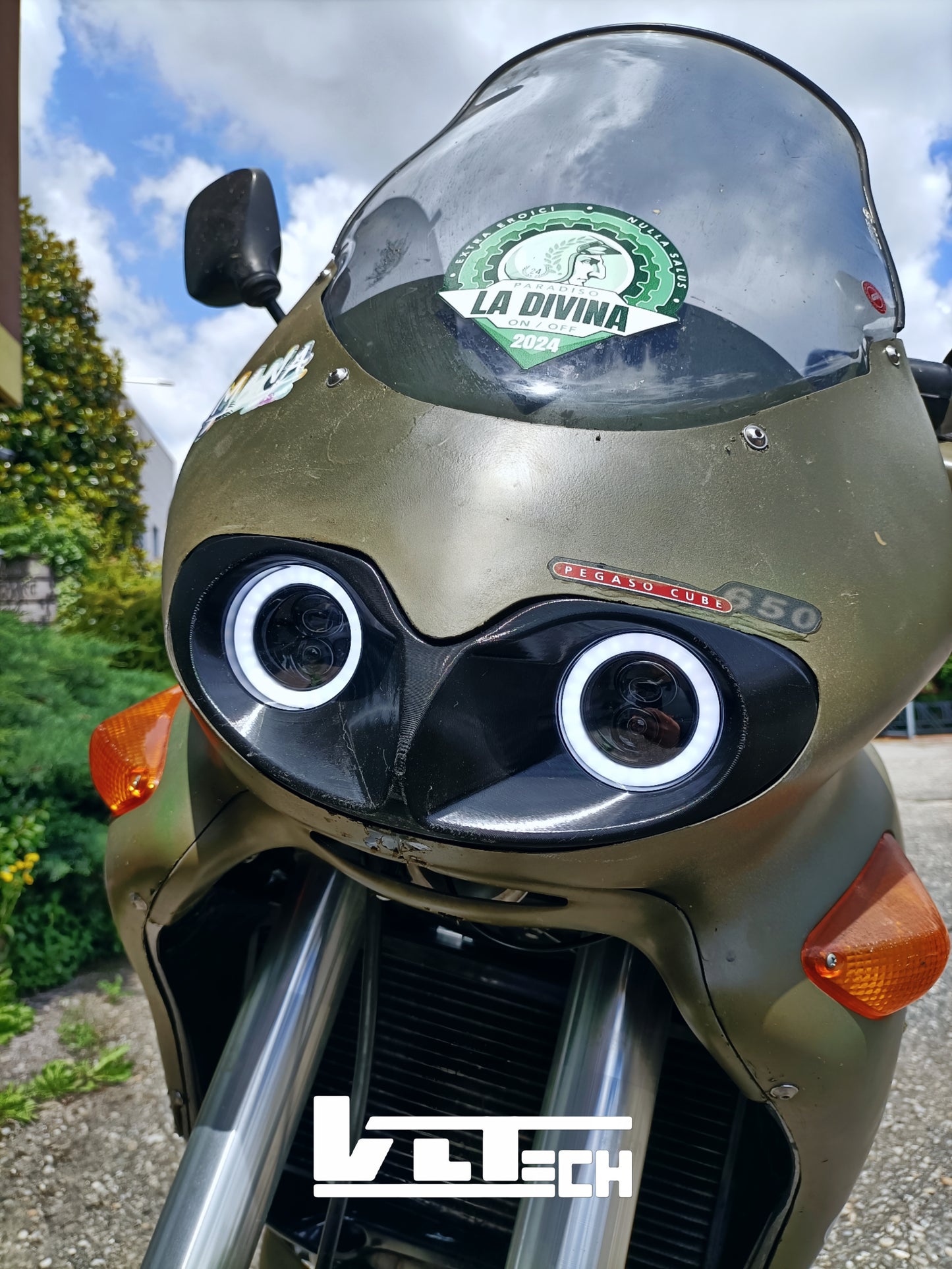 Fanale Led Aprilia pegaso CUBE/I.E 650